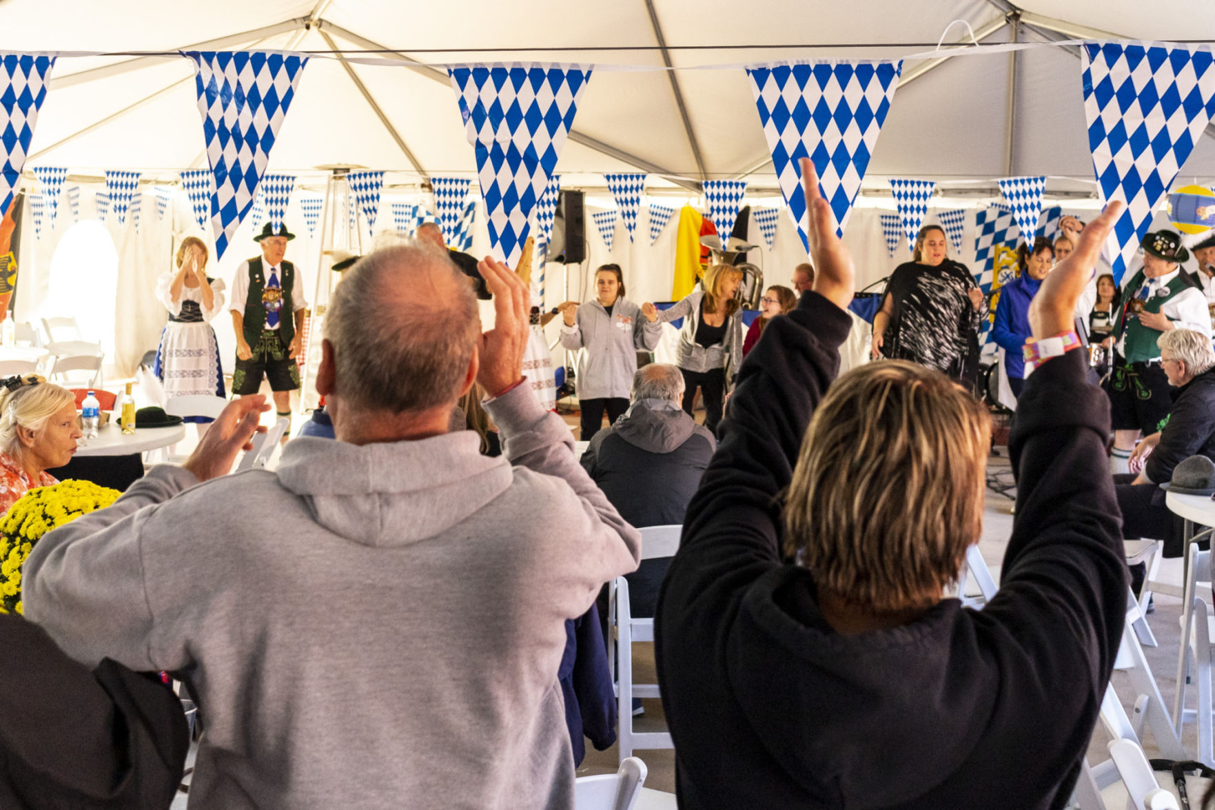 Drink, music flow at Oktoberfest